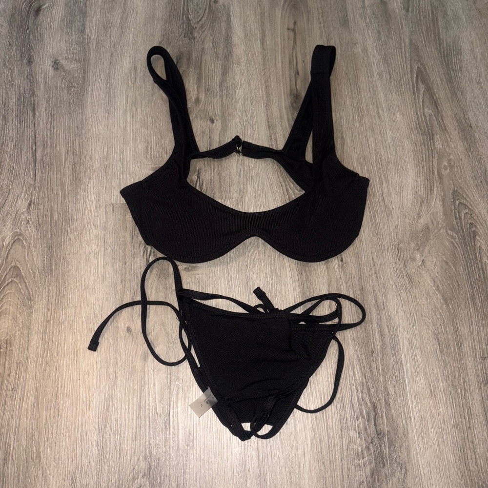 SHEIN — Black Bikini Set
